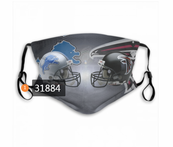NFL Detroit Lions 682020 Dust mask with filter